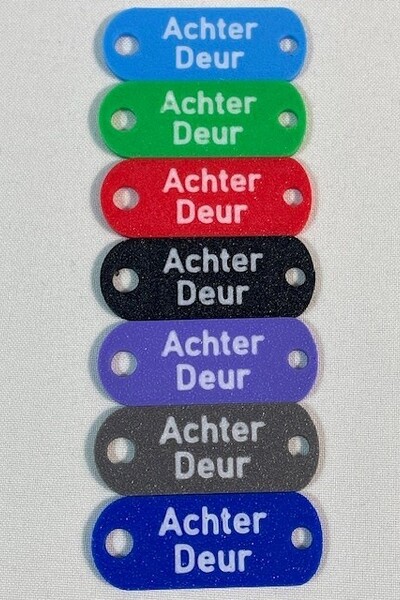 GLANCE Achterdeur sleutelhanger