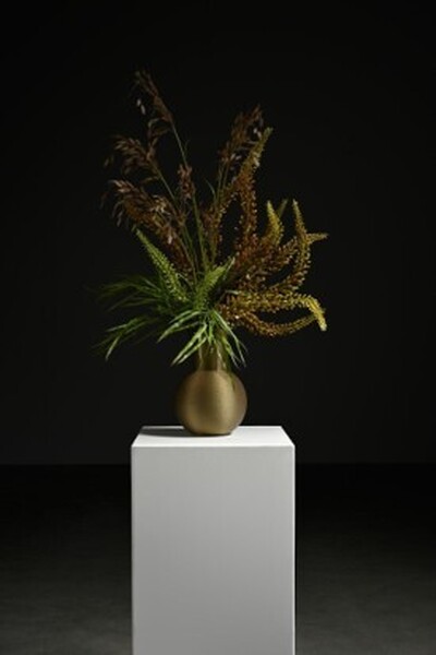 Ball Vase 28 Bronze Hotel Chique Anna