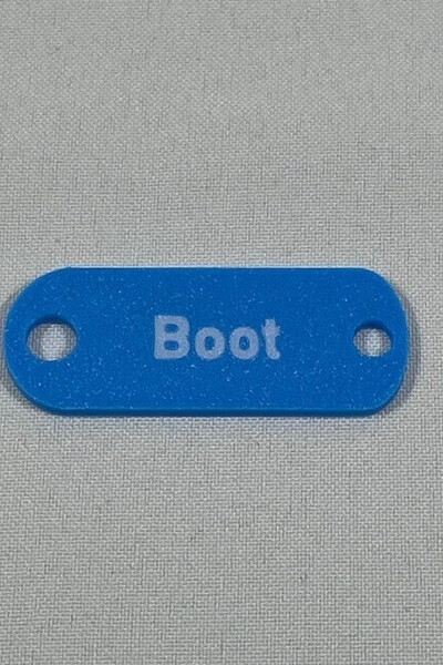GLANCE Boot sleutelhanger