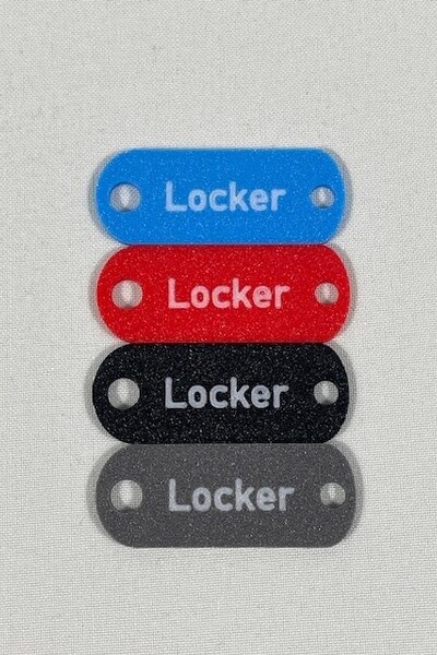 GLANCE Locker sleutelhanger