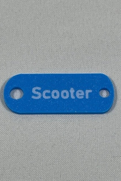 GLANCE Scooter sleutelhanger