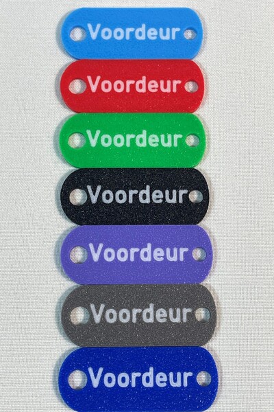 GLANCE Voordeur sleutelhanger