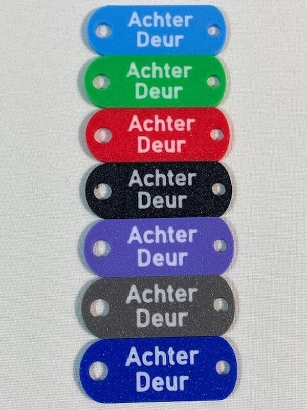 GLANCE Achterdeur sleutelhanger