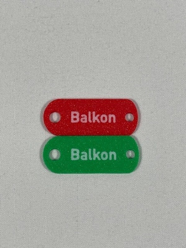 GLANCE Balkon sleutelhanger