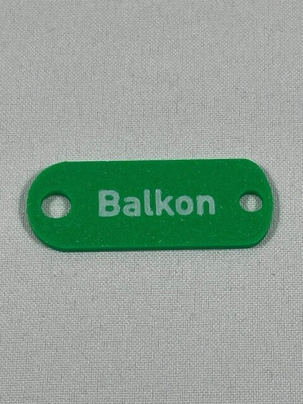 GLANCE Balkon sleutelhanger