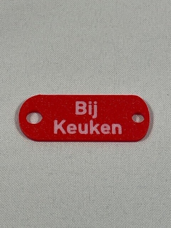 GLANCE Bijkeuken sleutelhanger