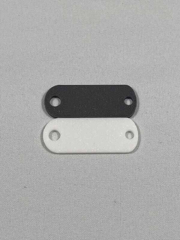 GLANCE Blanco sleutelhanger