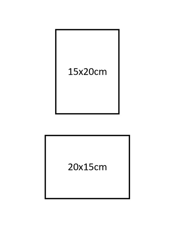 3D Foto 150x200mm zwart, donkergrijs, lichtgrijs, wit