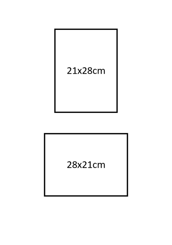 3D Foto 210x280mm zwart, donkergrijs, lichtgrijs, wit