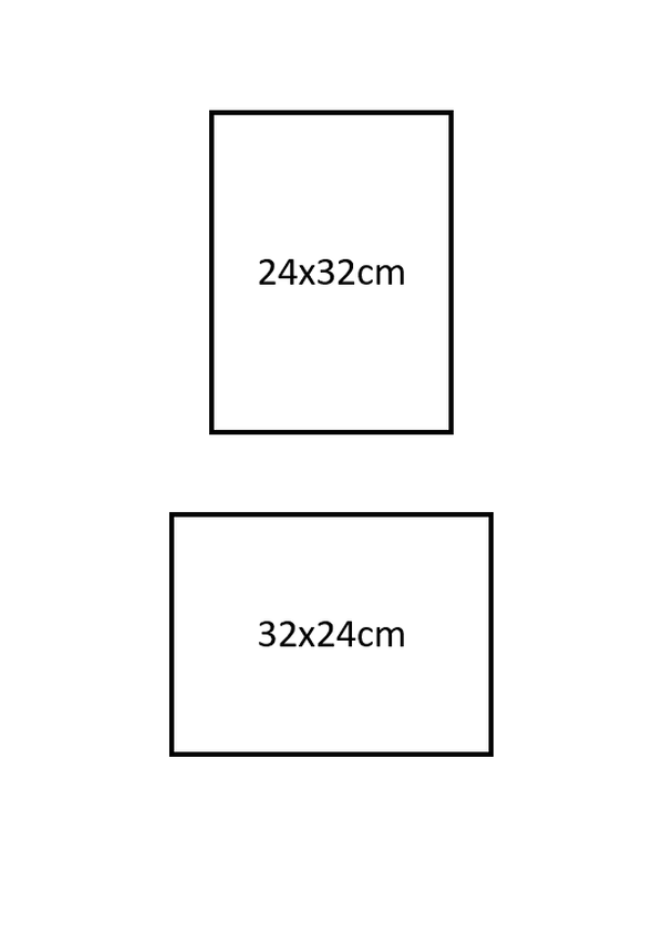 3D Foto 240x320mm zwart, donkergrijs, lichtgrijs, wit