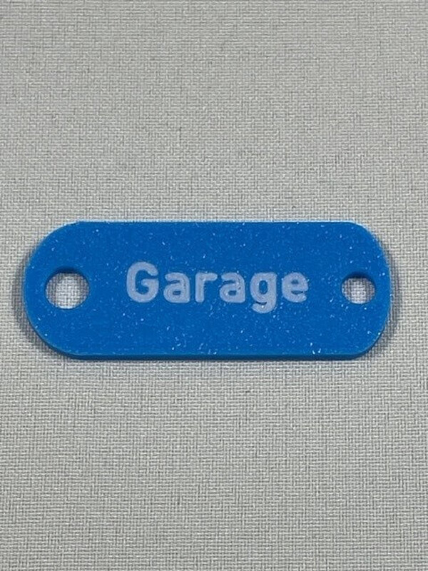 GLANCE Garage sleutelhanger