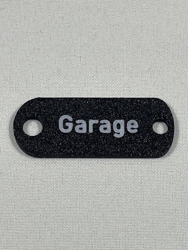 GLANCE Garage sleutelhanger