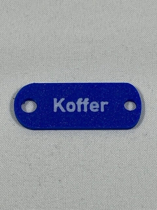 GLANCE Koffer sleutelhanger