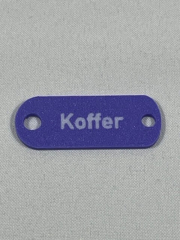 GLANCE Koffer sleutelhanger