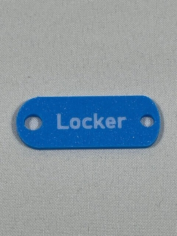GLANCE Locker sleutelhanger