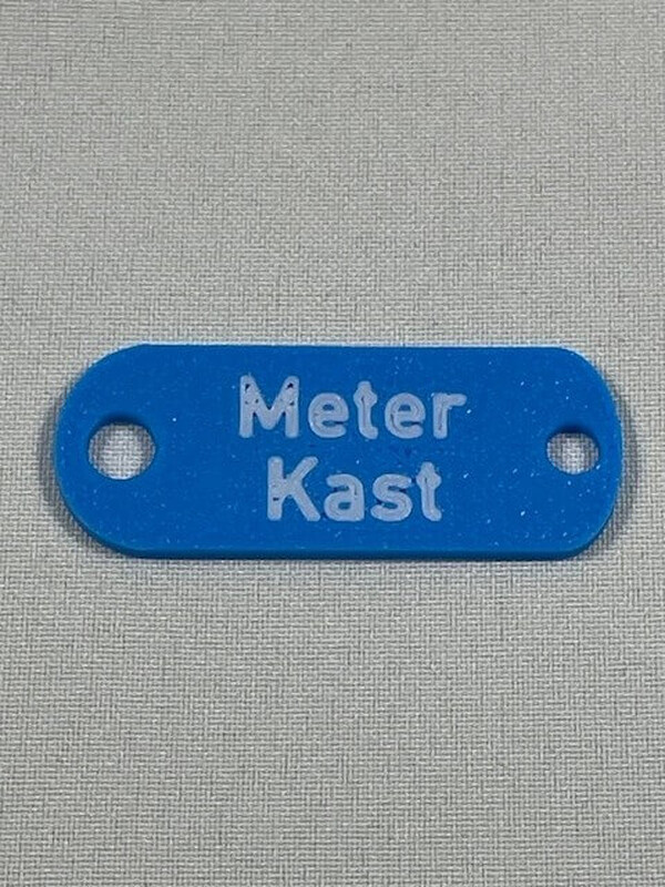 GLANCE Meterkast sleutelhanger