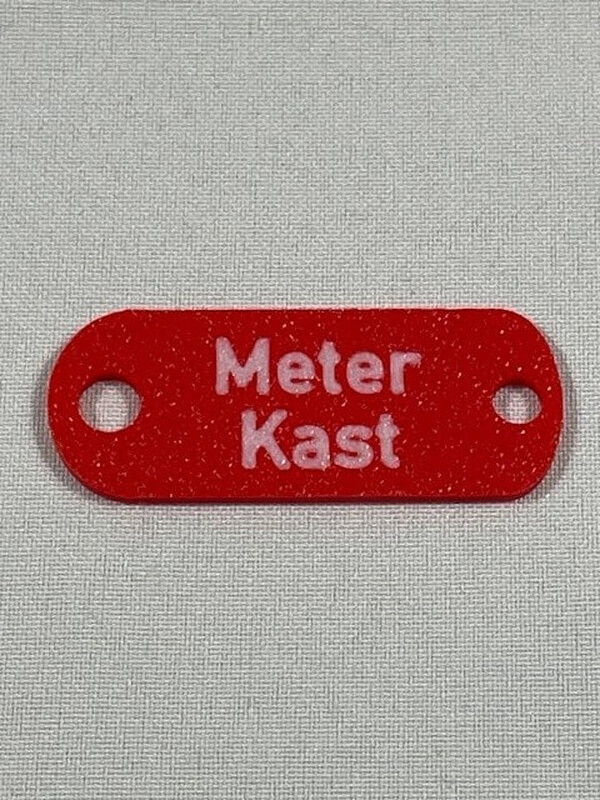 GLANCE Meterkast sleutelhanger