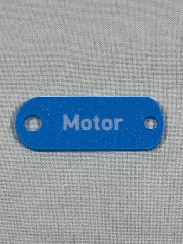 GLANCE Motor sleutelhanger