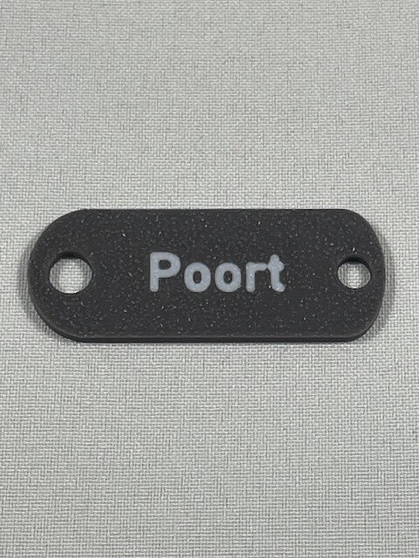 GLANCE Poort sleutelhanger
