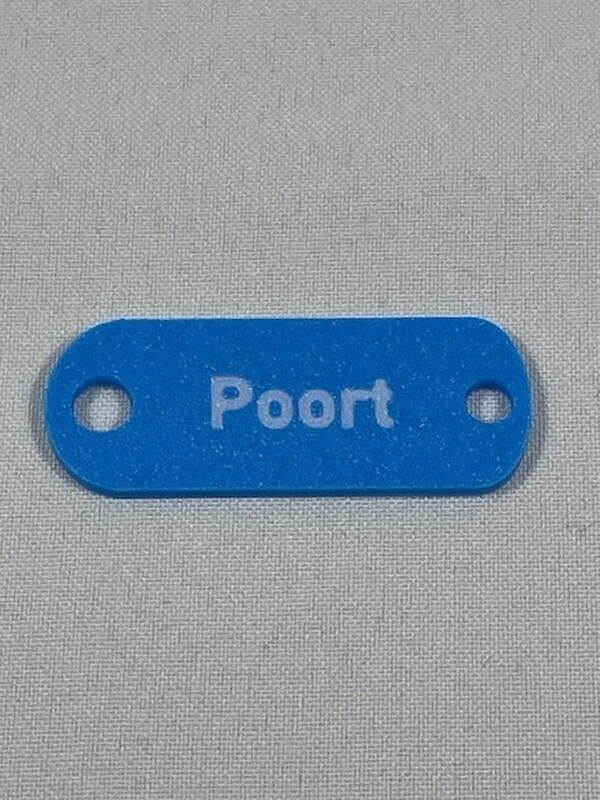 GLANCE Poort sleutelhanger