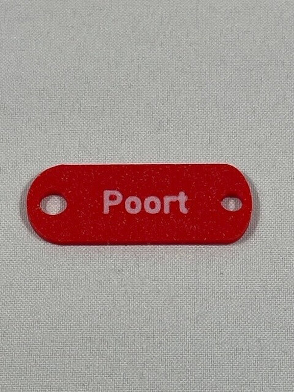 GLANCE Poort sleutelhanger