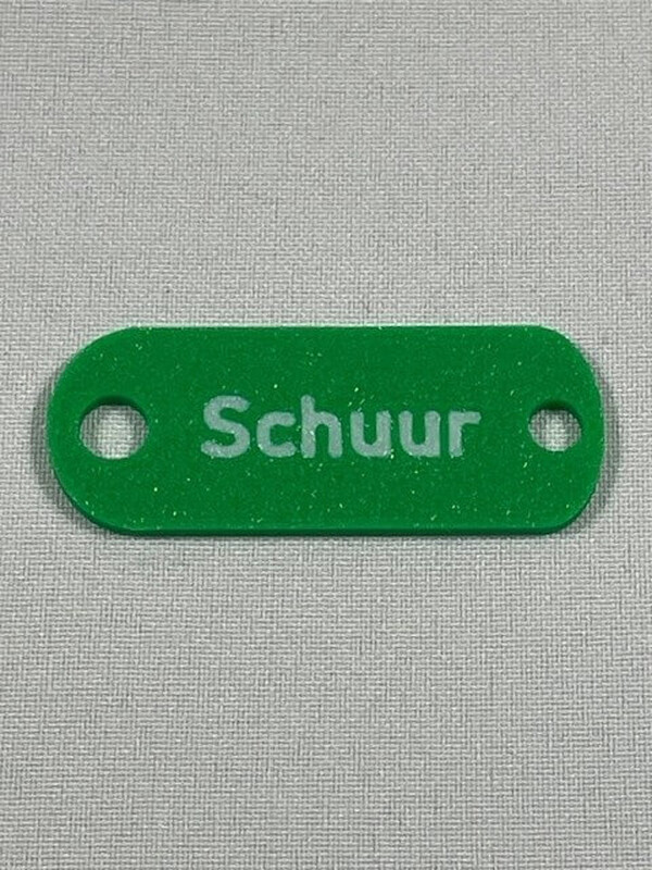 GLANCE Schuur sleutelhanger