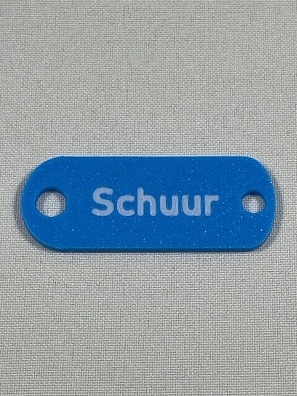 GLANCE Schuur sleutelhanger