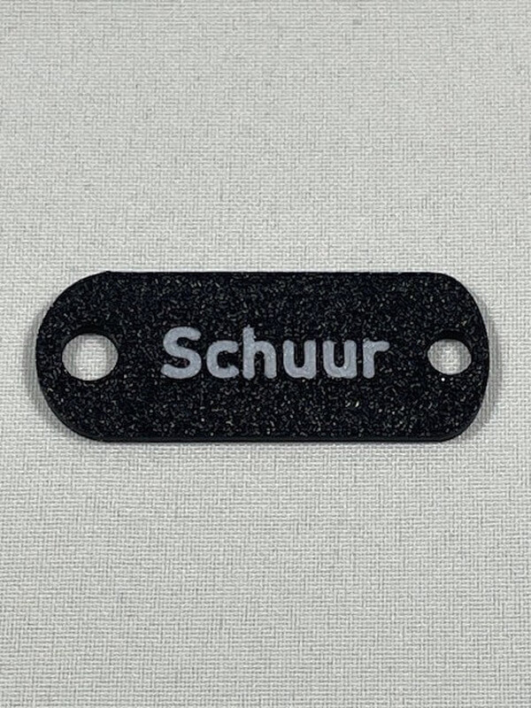 GLANCE Schuur sleutelhanger
