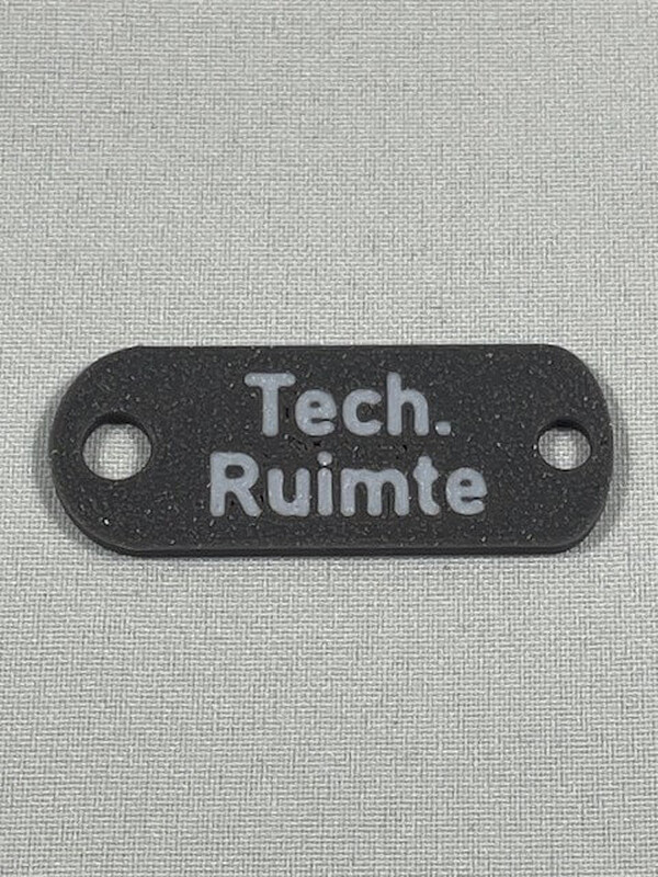 GLANCE Technische Ruimte sleutelhanger