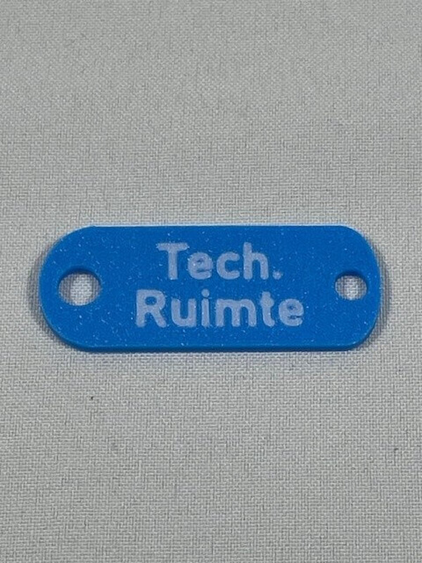 GLANCE Technische Ruimte sleutelhanger