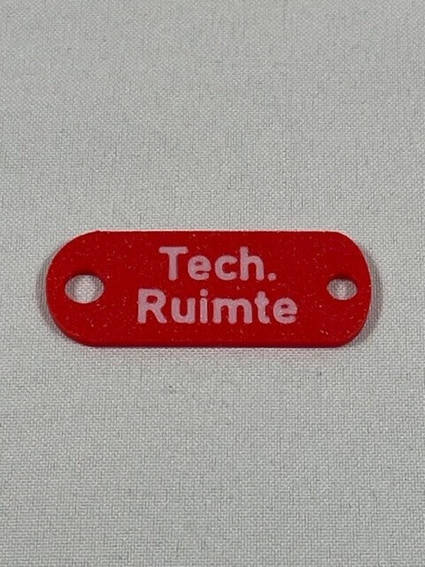 GLANCE Technische Ruimte sleutelhanger