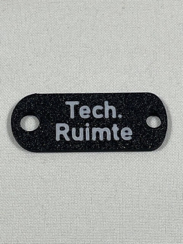 GLANCE Technische Ruimte sleutelhanger