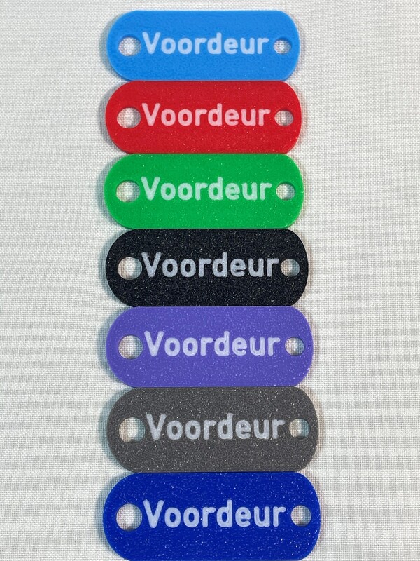 GLANCE Voordeur sleutelhanger