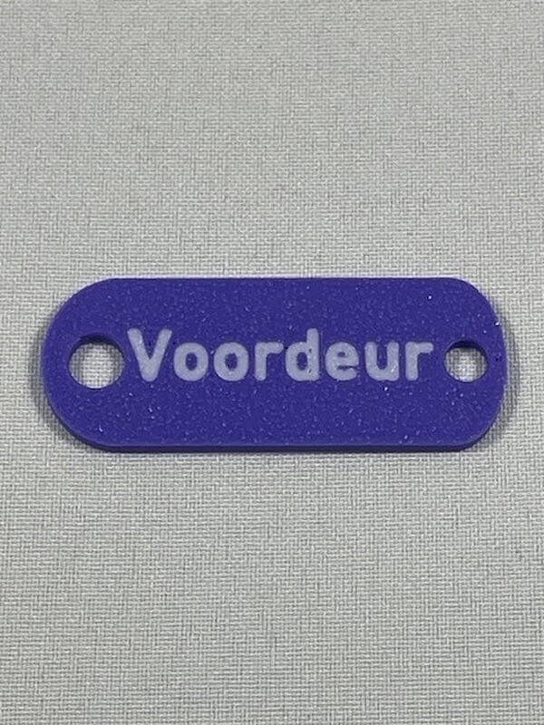 GLANCE Voordeur sleutelhanger