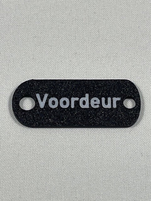 GLANCE Voordeur sleutelhanger